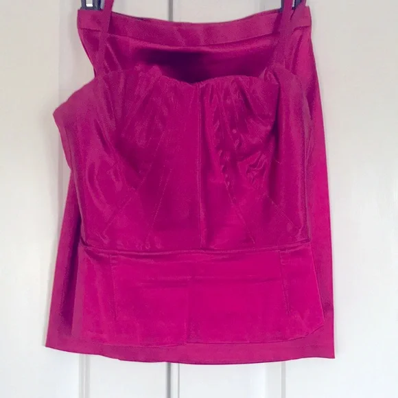 StunningDolce&Gabbana Satin Bustier/Skirt set, IT Sz 38/40